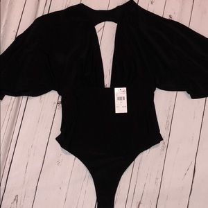 Fashion nova current mood bar sleeve 1piece L